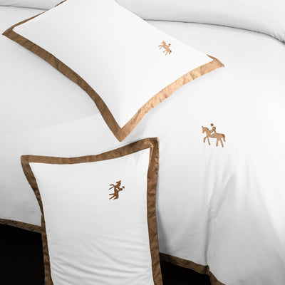 The Golden Knight Bed Suit - White