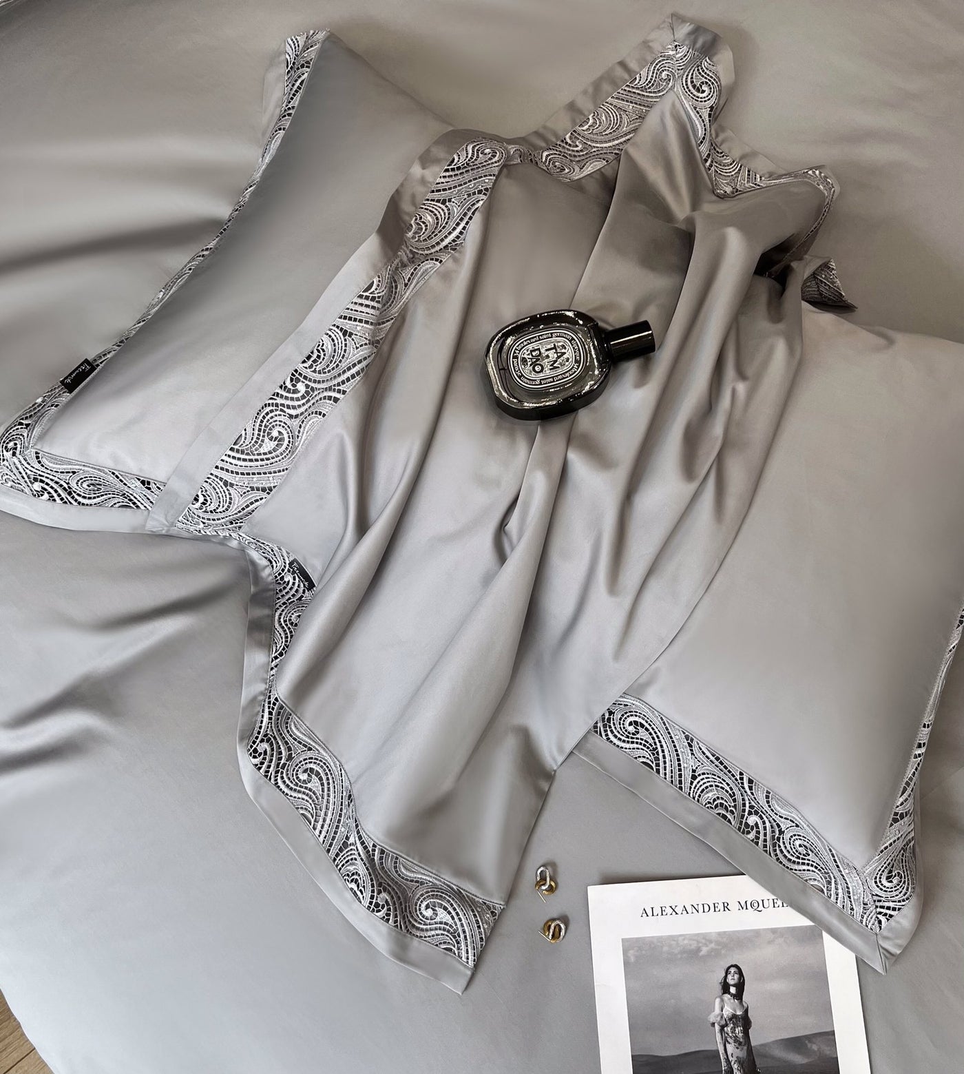 Royal Elegance Bed Suit - Grey