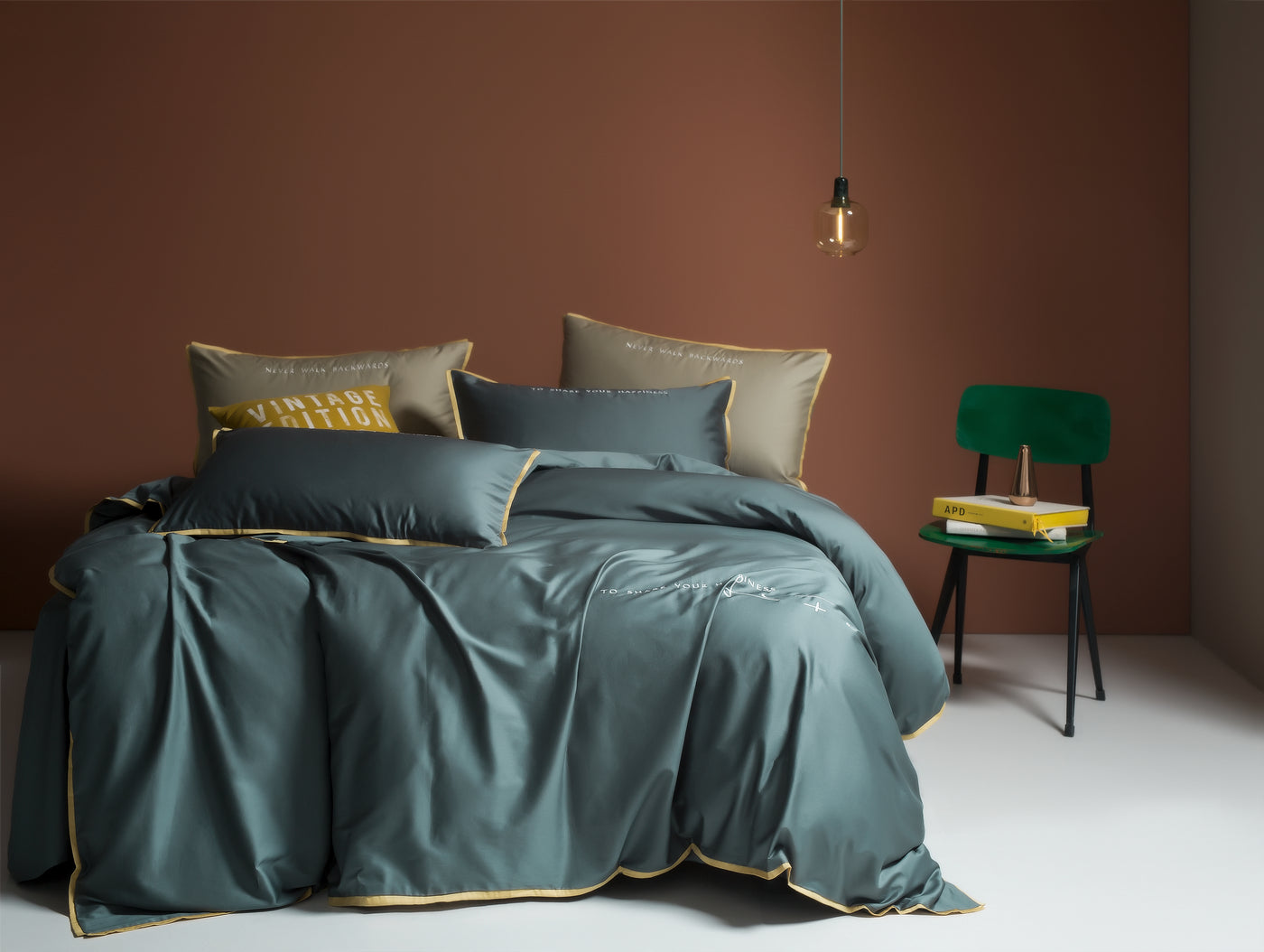 Leise Bed Suit_ Dark Green