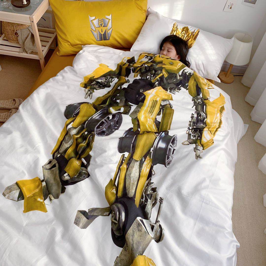 Transformers kids Bed Suit